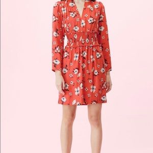 Rebecca Taylor LS Daniella Dress Size 12 NWT